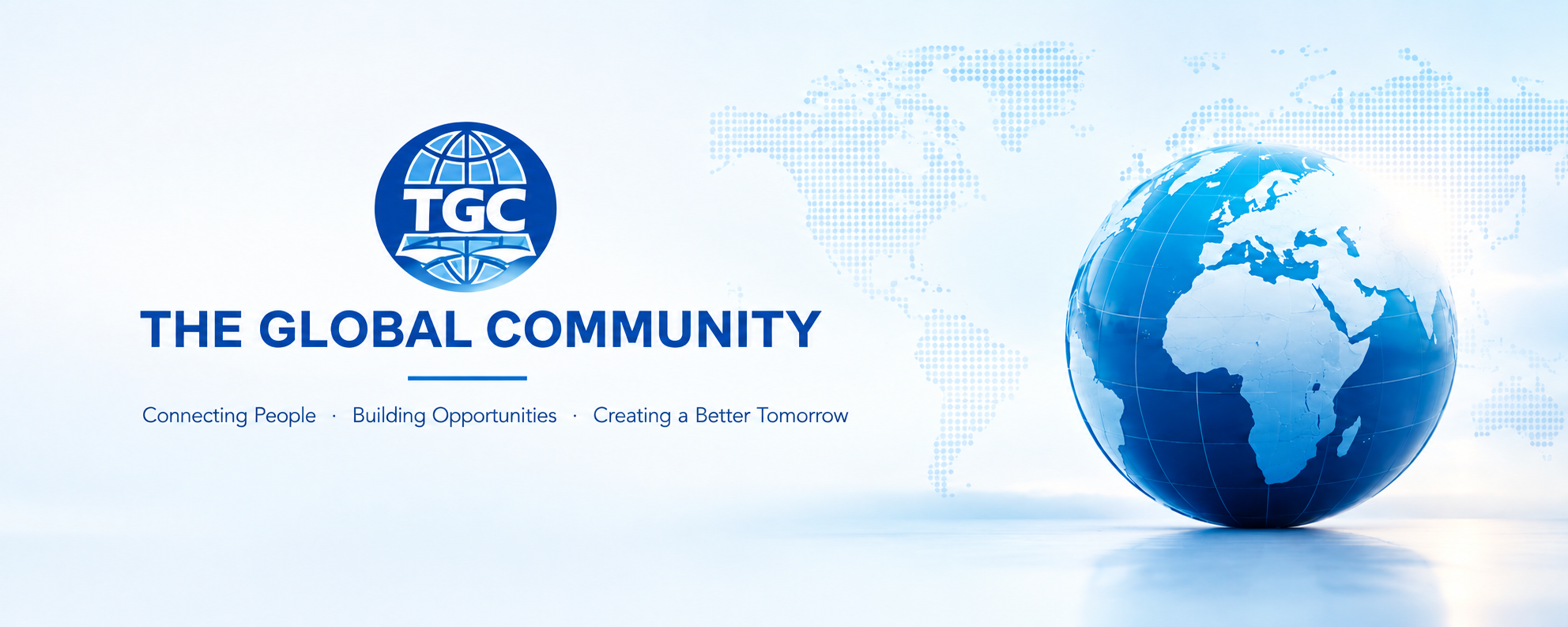 The Global Community Banner